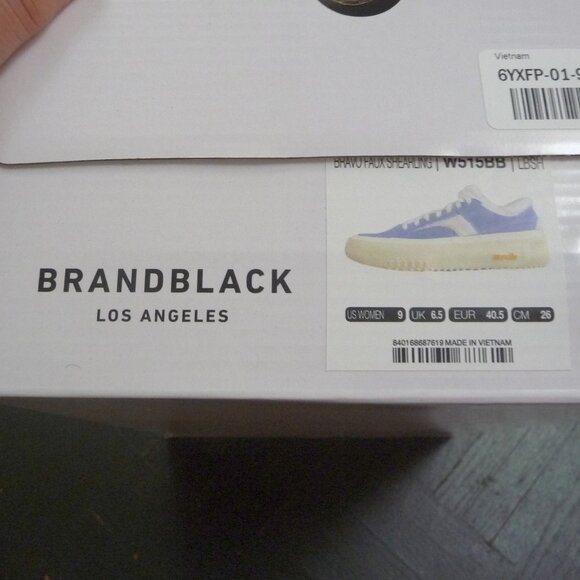 BRANDBLACK Bravo Faux Shearling Sneakers 9 - Picture 4 of 8